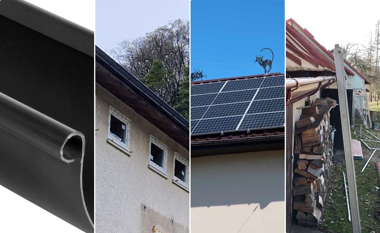 Inlocuire jgheab vechi cu sistem metalic nou