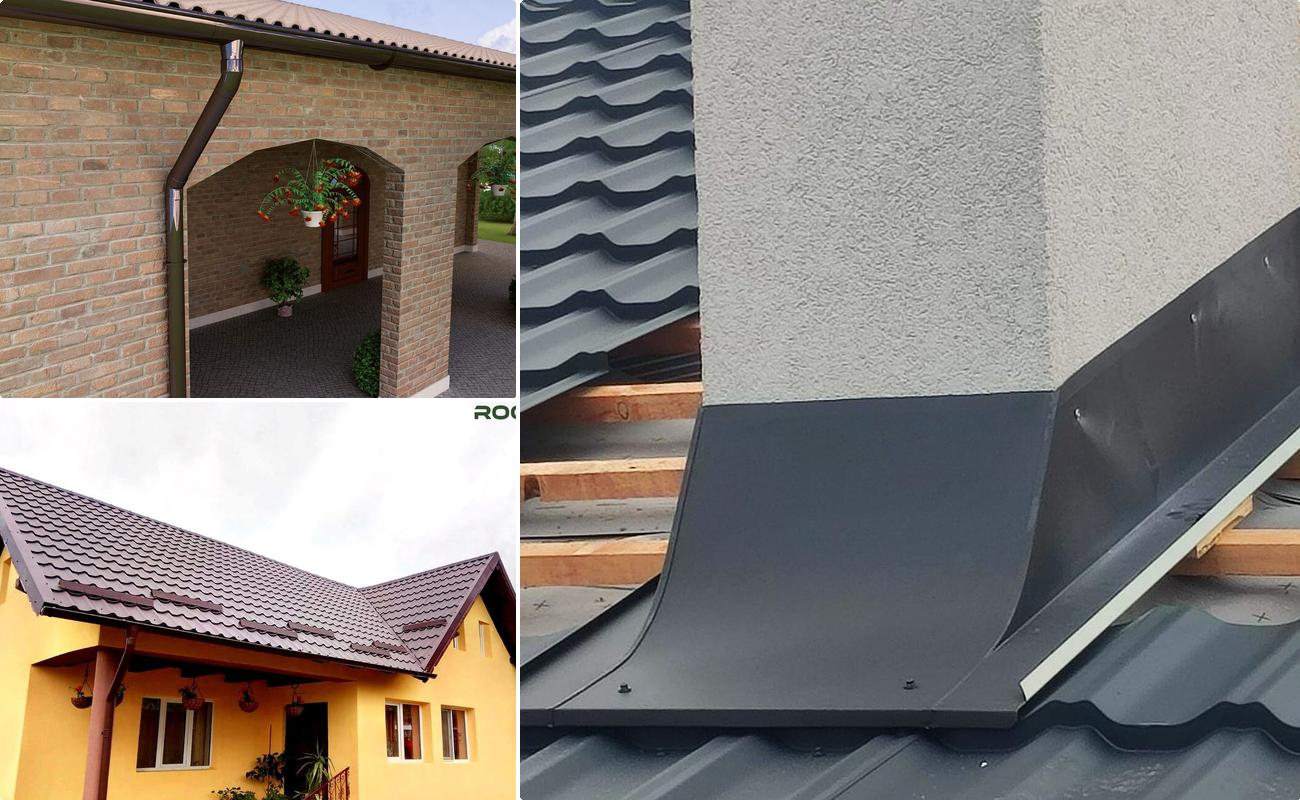 Montaj jgheaburi si burlane pentru acoperis