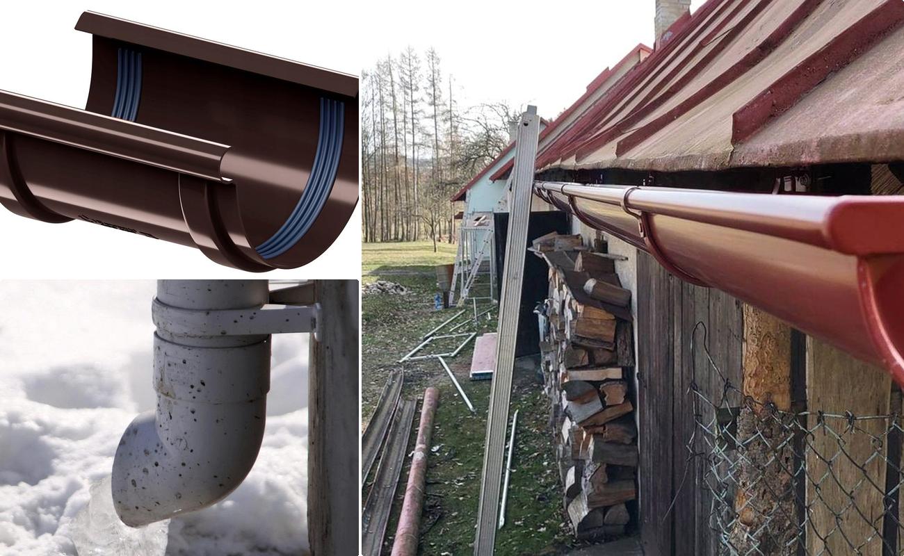 Montaj jgheaburi si burlane pentru acoperis