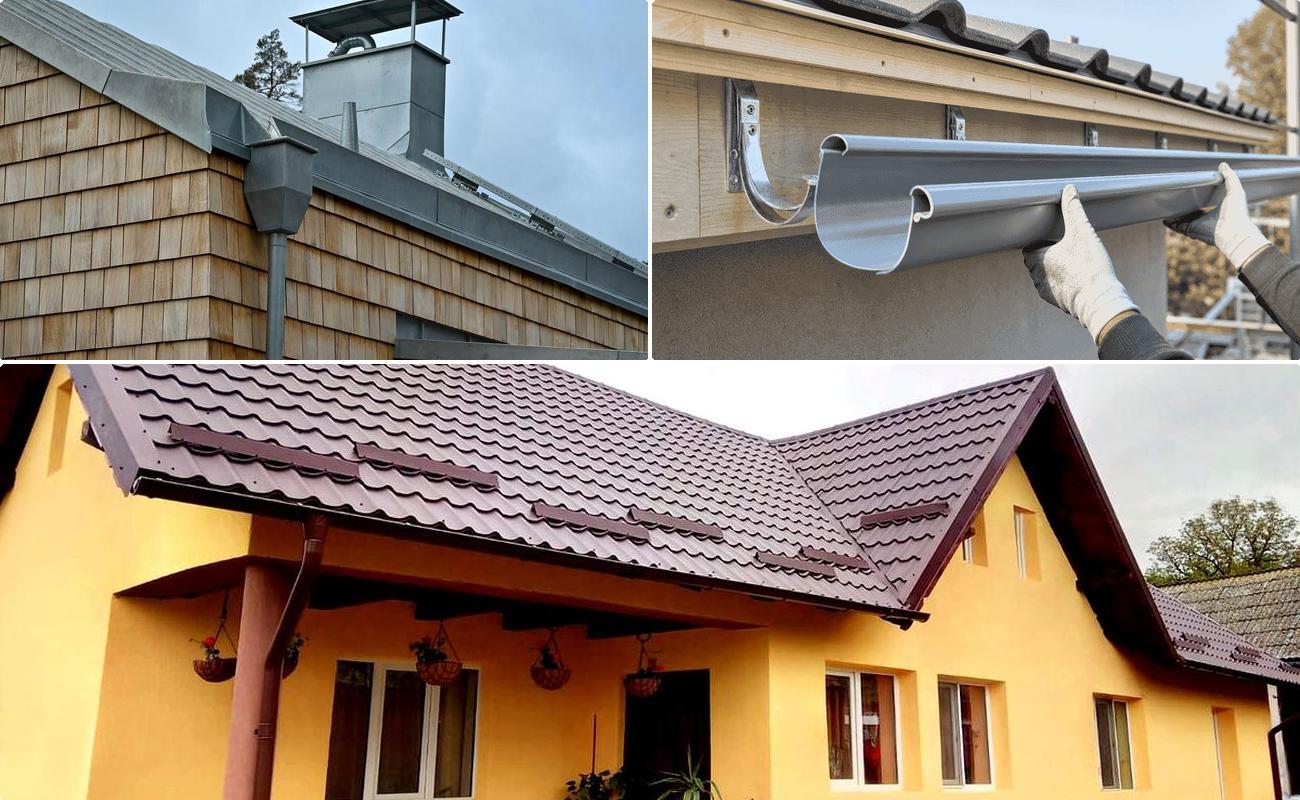 Montaj jgheaburi si burlane pentru acoperis