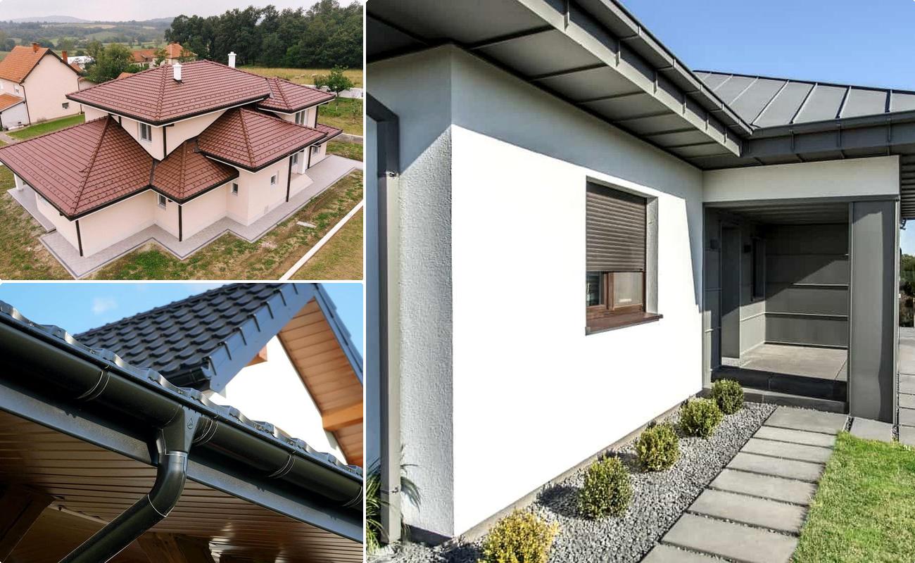 Montaj jgheaburi si burlane pentru acoperis