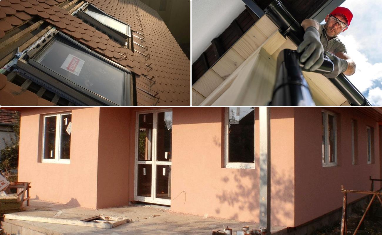Tipuri de jgheaburi din tabla zincata si vopsita