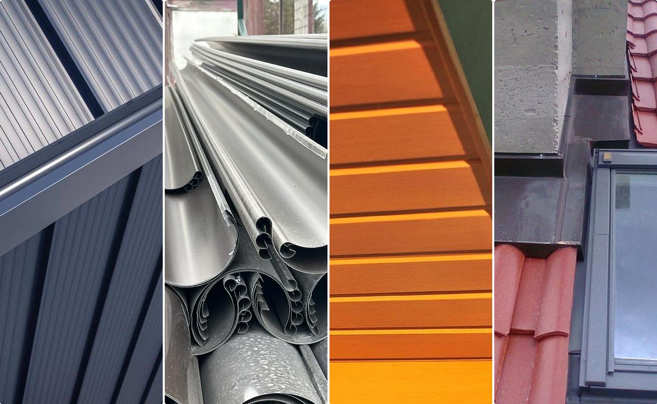 Tipuri de jgheaburi din tabla zincata si vopsita