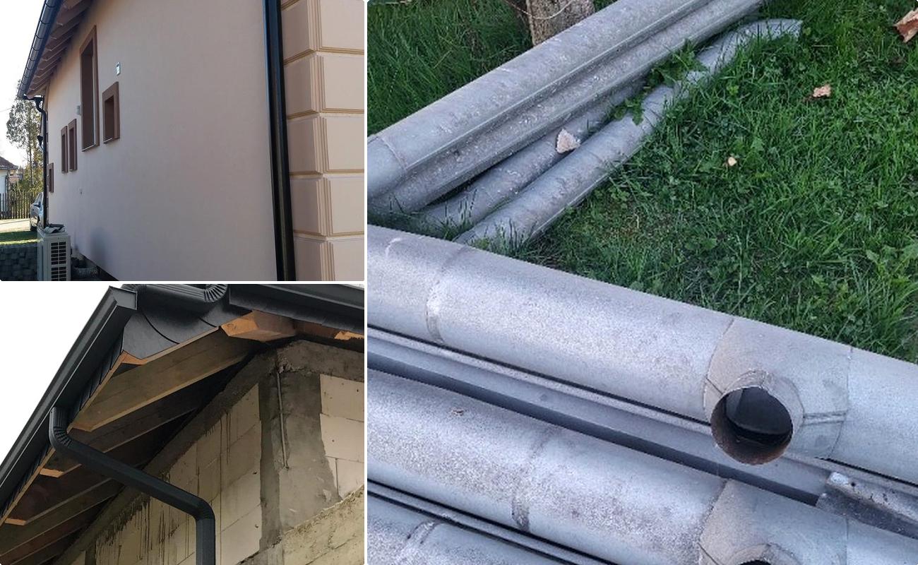 Montaj jgheaburi si burlane pentru acoperis