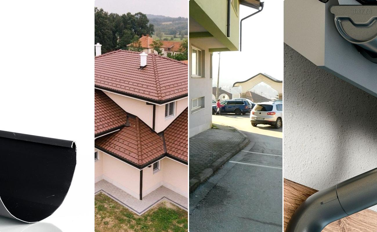 Montaj jgheaburi si burlane pentru acoperis