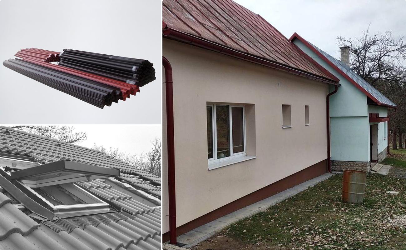 Montaj jgheaburi si burlane pentru acoperis