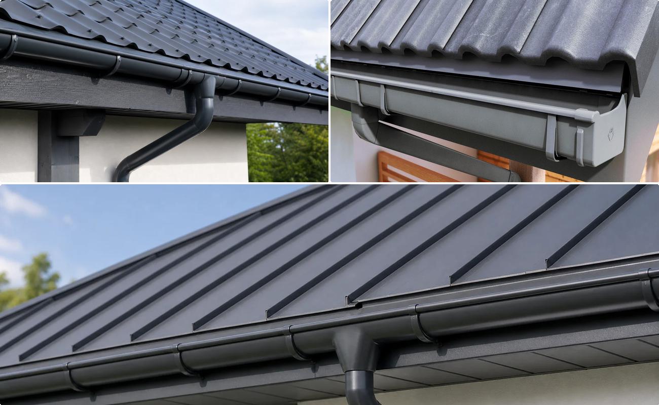 Montaj jgheaburi si burlane pentru acoperis