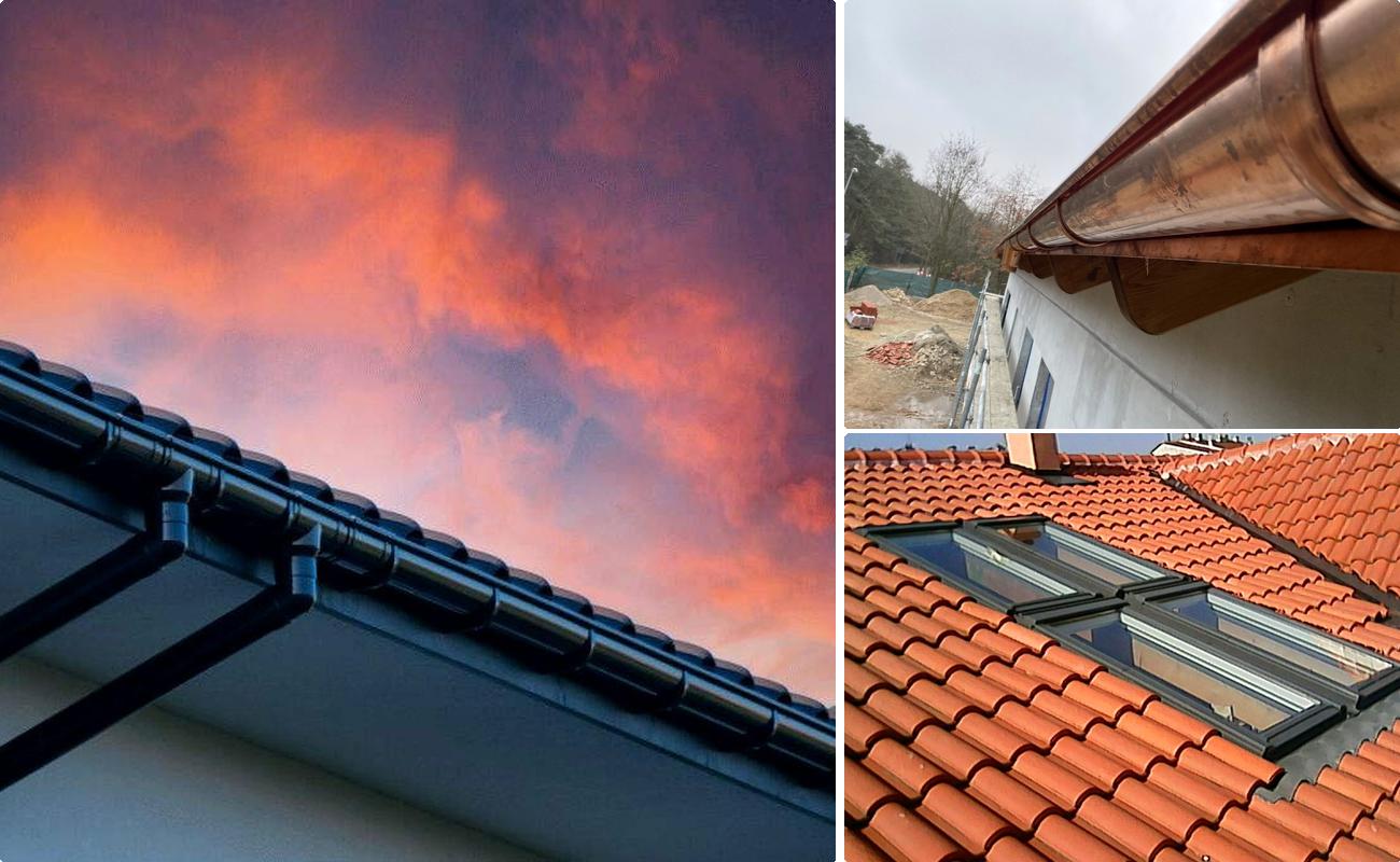 Tipuri de jgheaburi din tabla zincata si vopsita