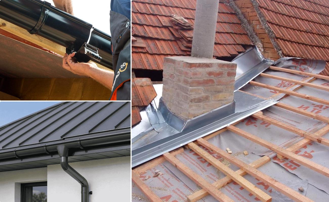 Tipuri de jgheaburi din tabla zincata si vopsita