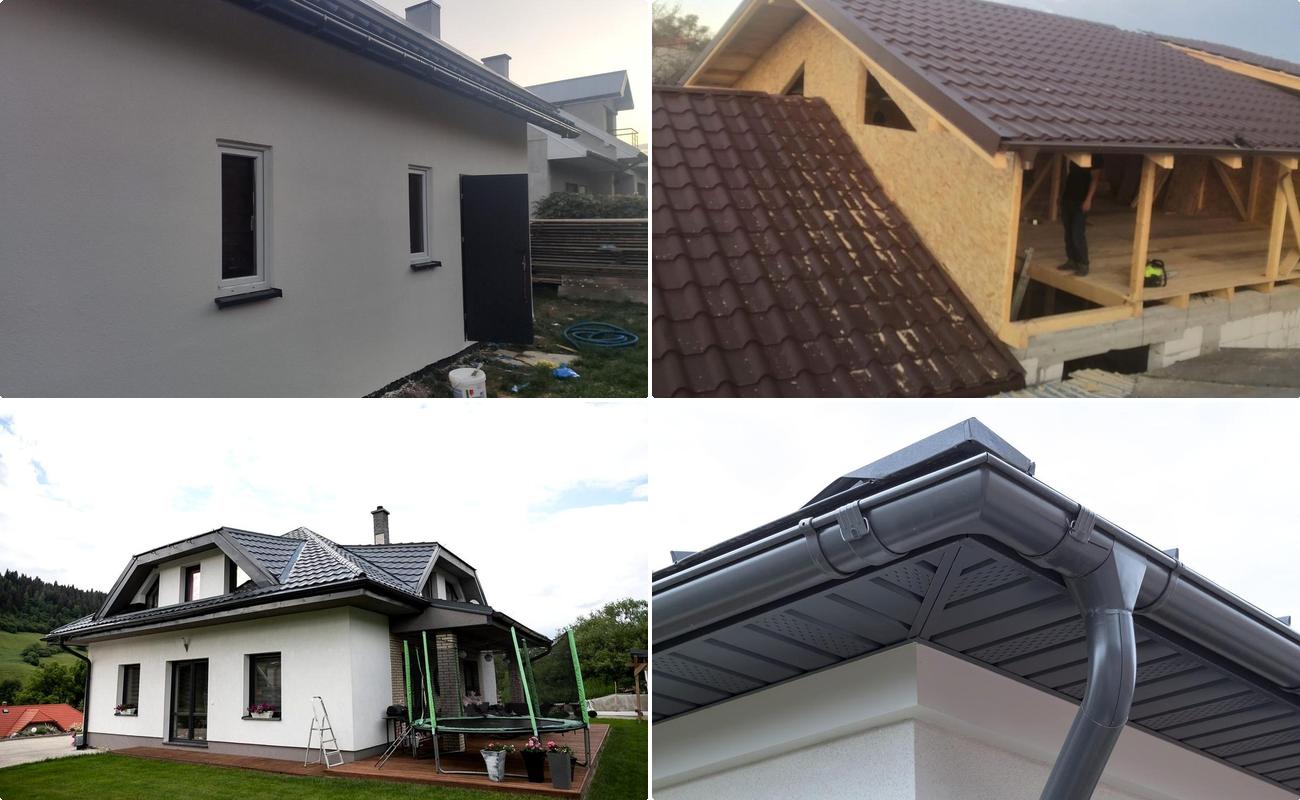 Montaj jgheaburi si burlane pentru acoperis