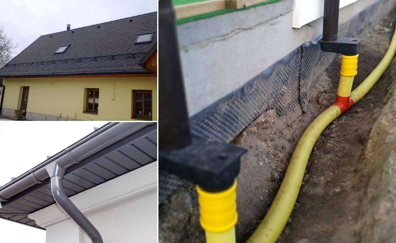 Montaj jgheaburi si burlane pentru acoperis