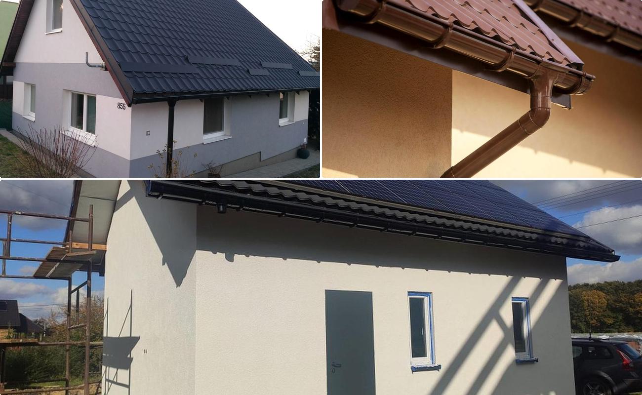 Montaj jgheaburi si burlane pentru acoperis