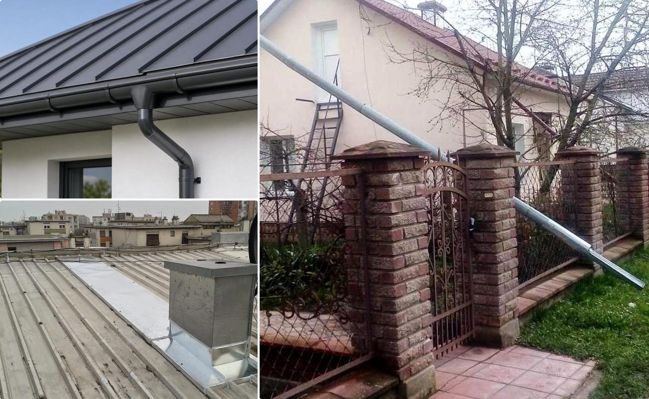 Reparatii jgheaburi si burlane